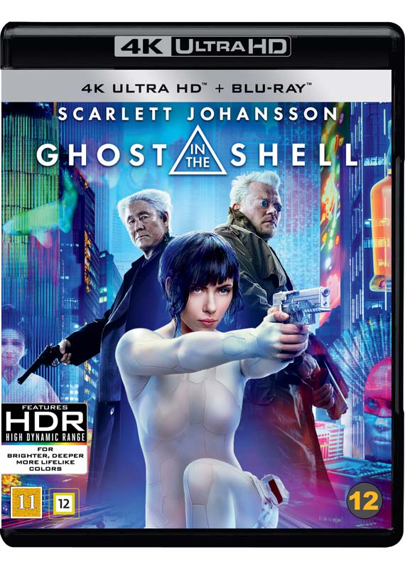 Ghost in the Shell (Scarlett Johansson) (4K Blu-Ray)