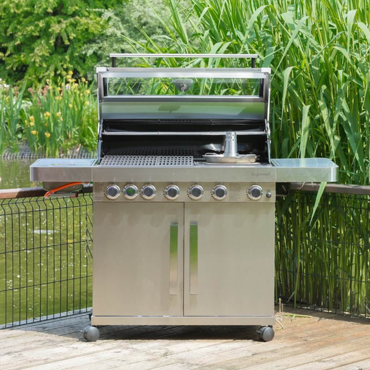 Grillstream Stainless Steel Gas BBQ - 6 Burner