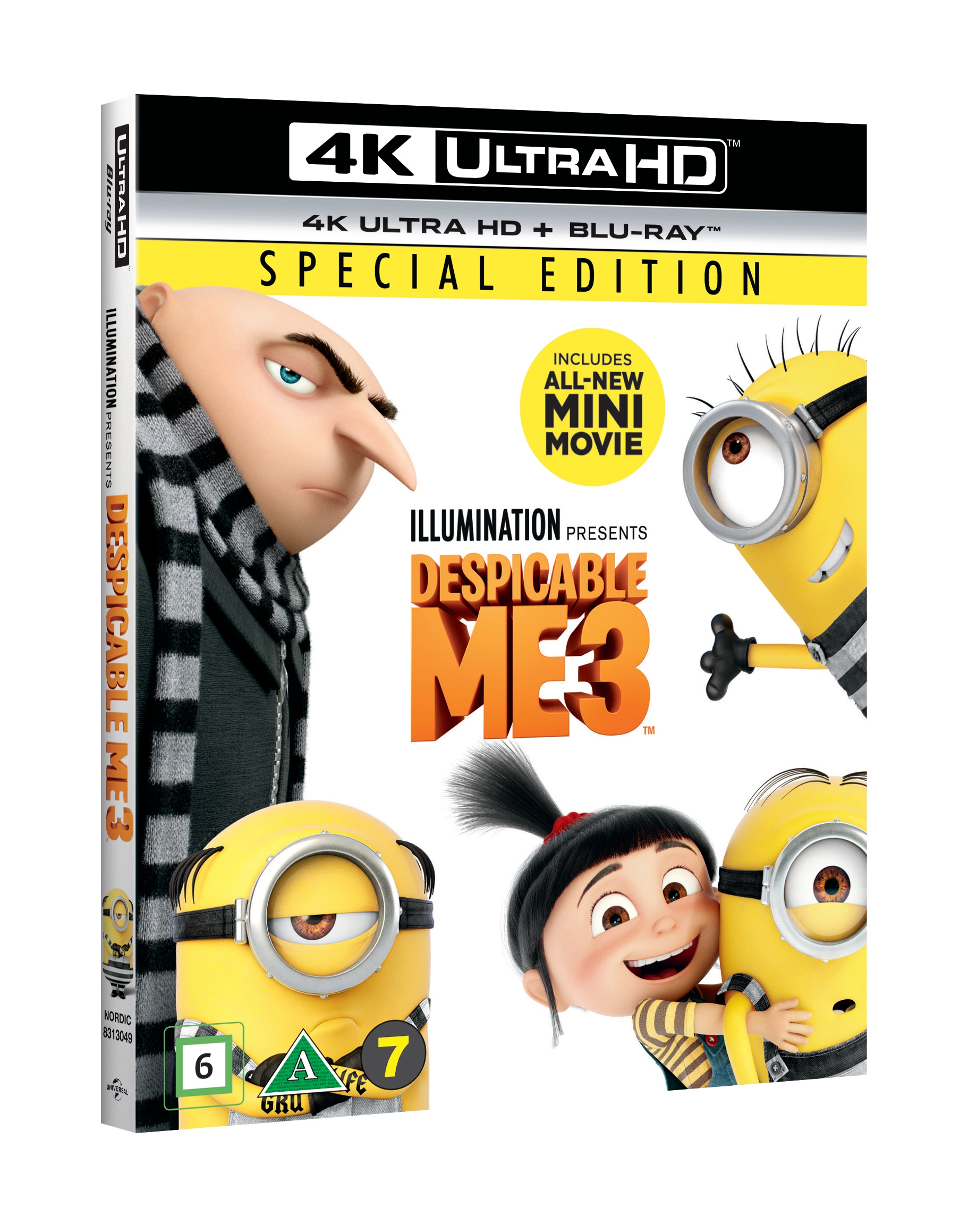 Despicable Me 3 (4K Blu-Ray)