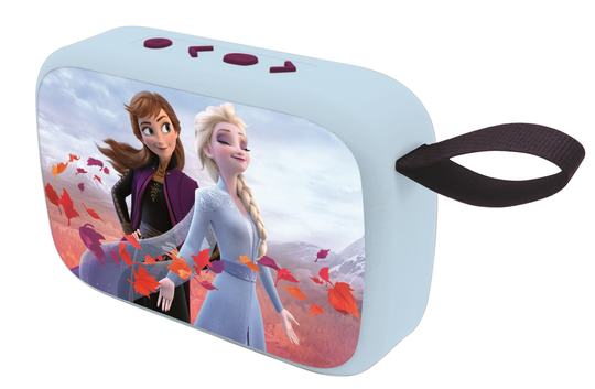 Lexibook - Disney Frozen Bluetooth Portable Radio Speaker with Fabric Finish (BT018FZ)