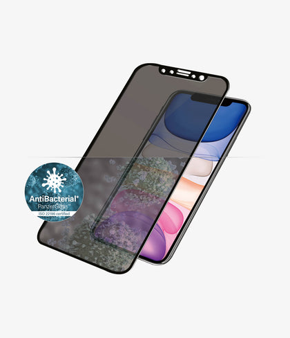 PanzerGlass - iPhone XR/11 Privacy, Black (Case Friendly)