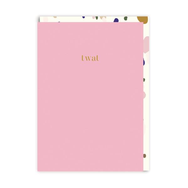 Twat Greeting Card