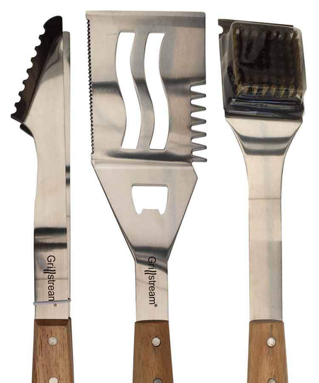 Grillstream 3pc BBQ Utensil Set