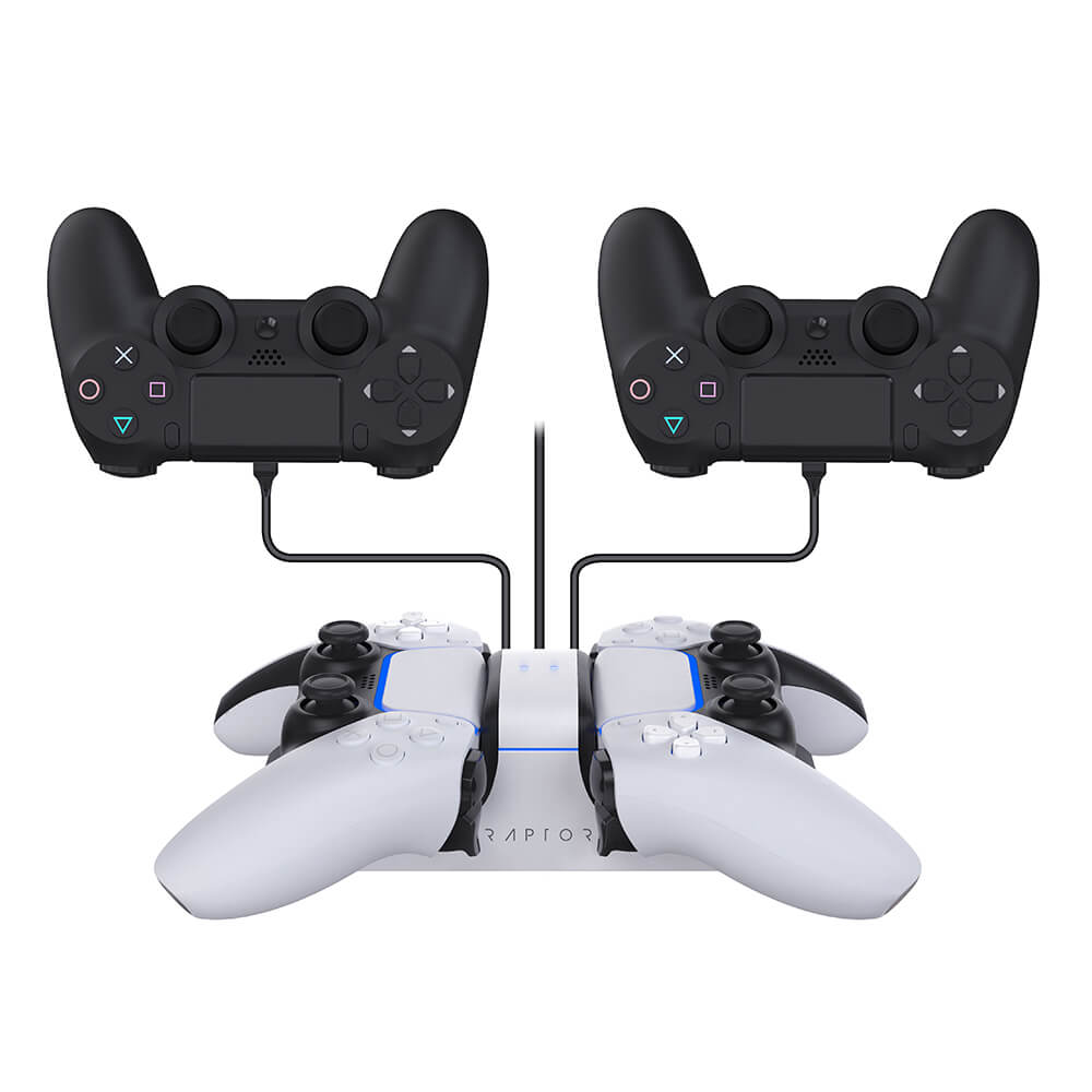 Raptor - Dual Charging Dock For Controllers PS5 / PS4
