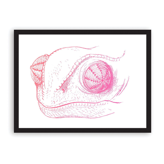 Chameleon Riso Print A3