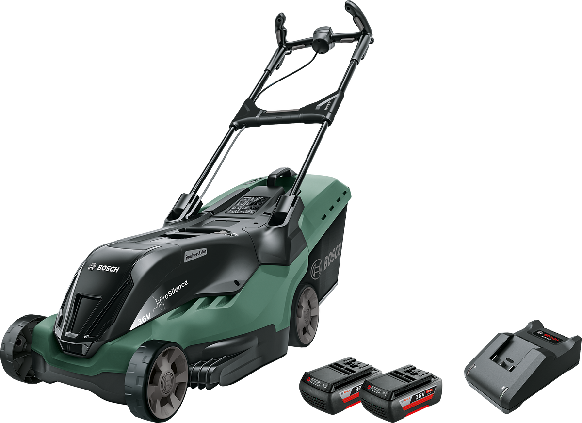 Bosch - Cordless lawnmower AdvancedRotak 36-660 (2x Battery and a charger is included)