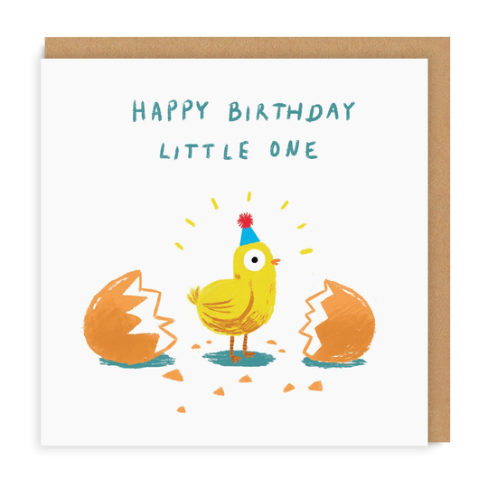 Birthday Chick Greeting Card