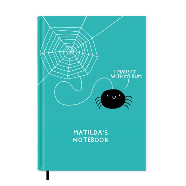 I Made It With My Bum Personalised Notebook A5