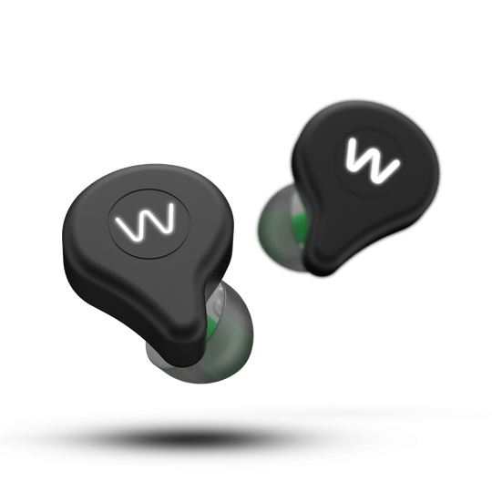 Wavell - Two In-Ear Headset - Black