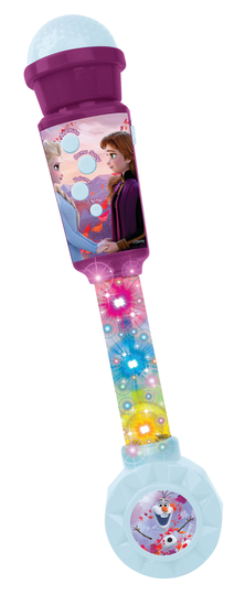 Lexibook - Frozen Trendy Lighting Microphone with speaker (aux-in), melodies and sound effects (MIC90FZ)