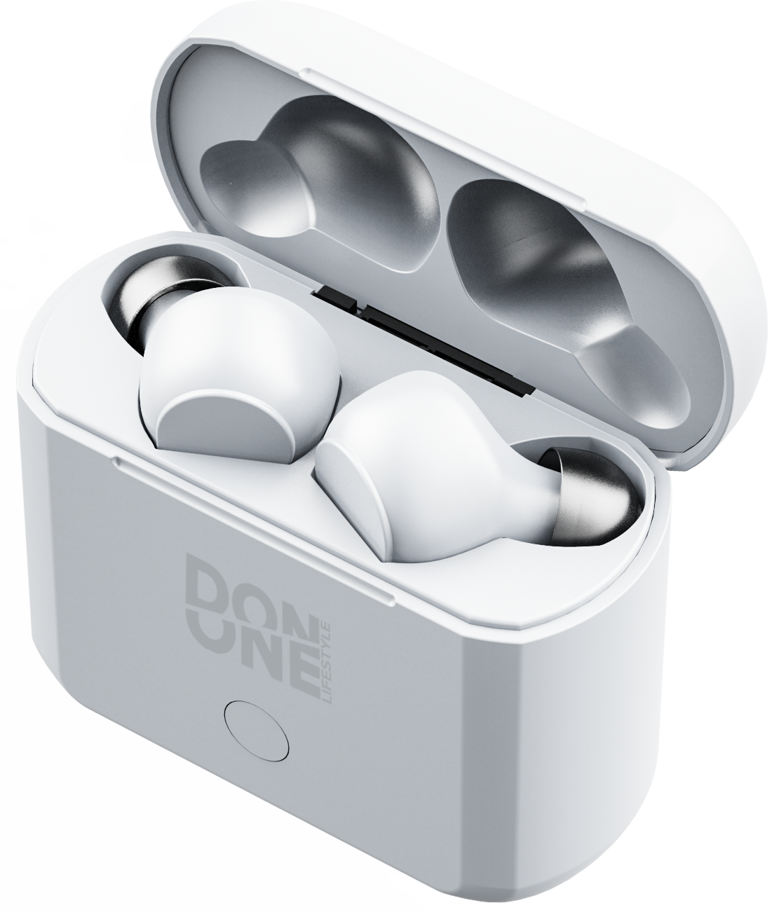 DON ONE Lifestyle - TWS120 WHITE - In-ear True Wireless Stereo earbuds with charging case