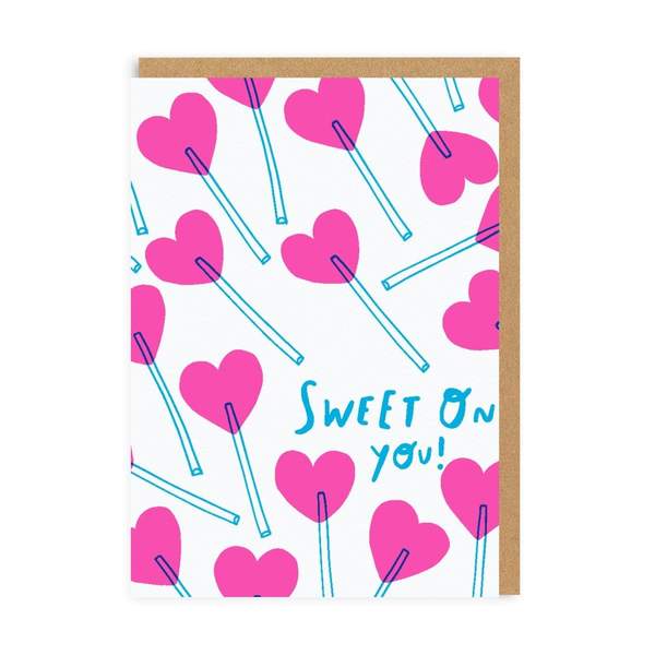 Sweet On You Greeting Card