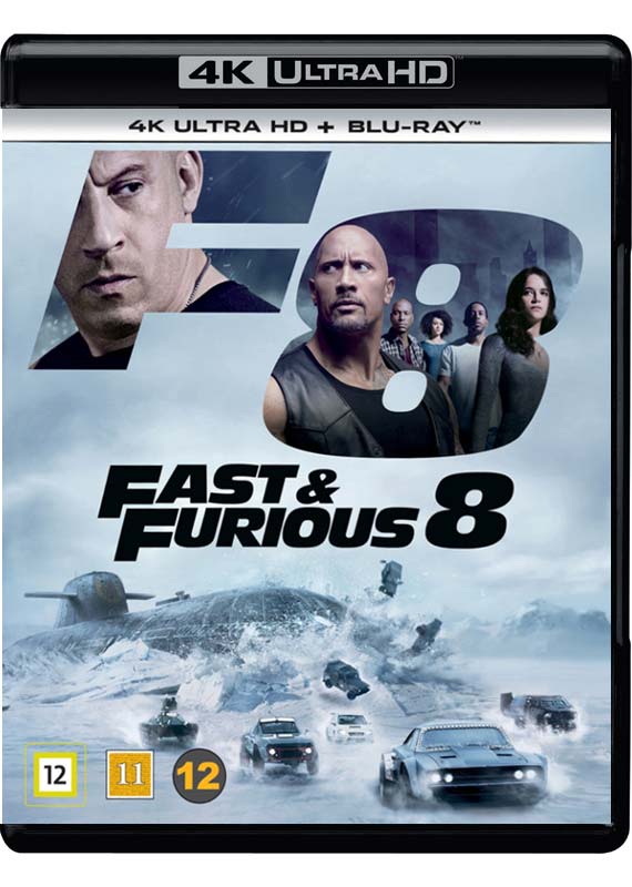 Fast & Furious 8 (4K Blu-Ray - 2D Blu-Ray)