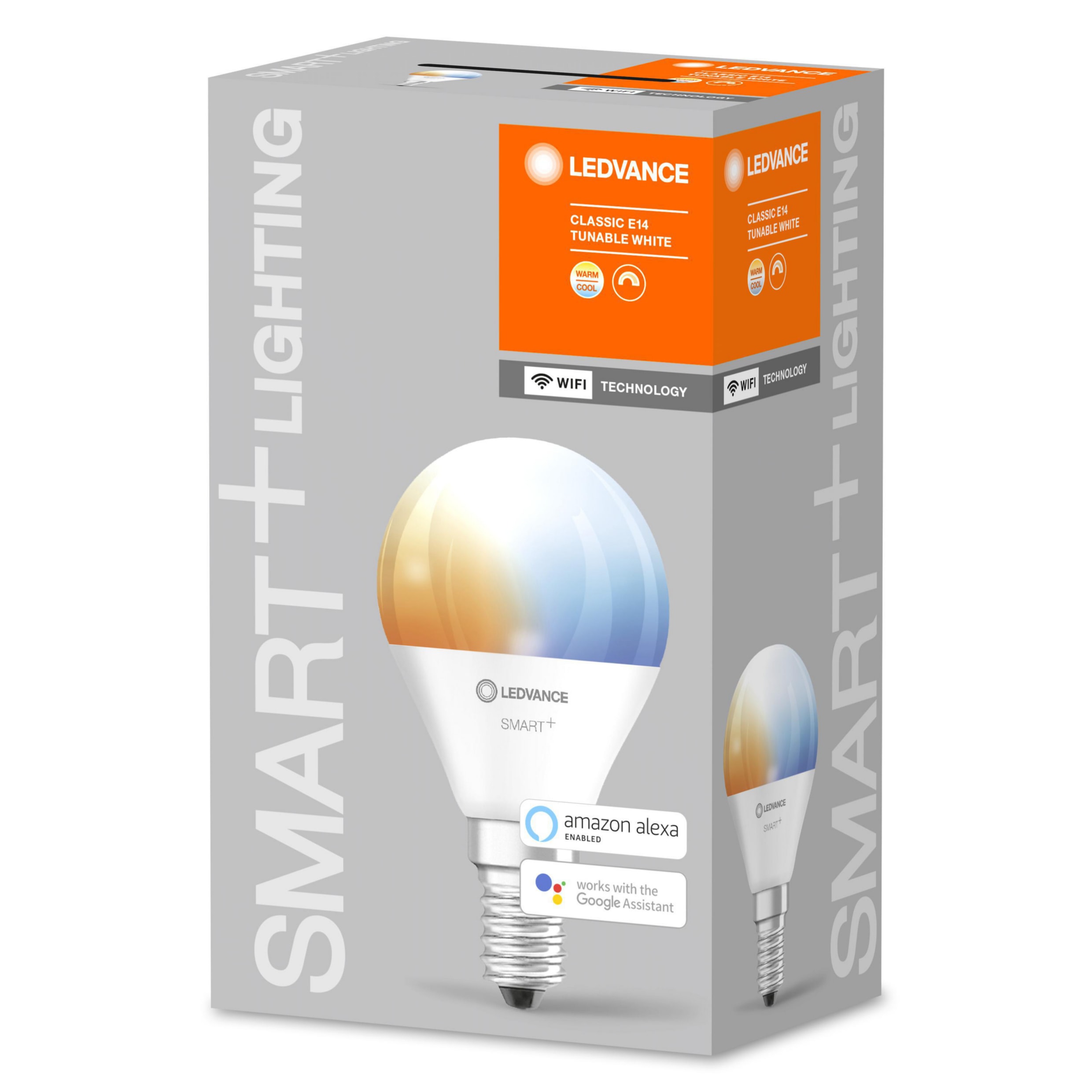 LEDVANCE - SMART+ mini-ball 40W/2700-6500 frosted E14 WiFi