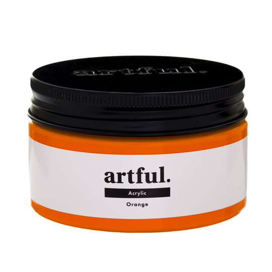 Artful Acrylic Paint 100ml, Orange