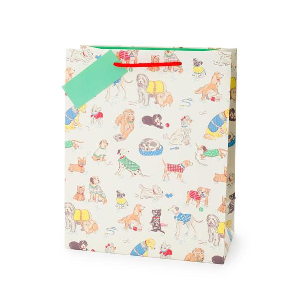 Cath Kidston Dogs Large Gift Bag