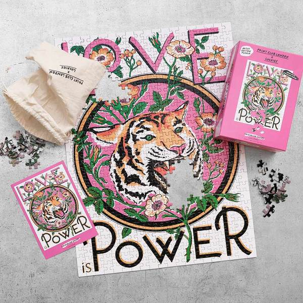Print Club London x Luckies - Love is Power Puzzle