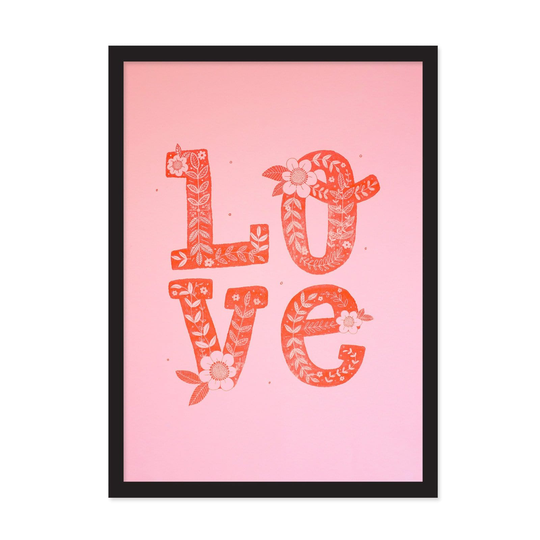 LOVE Riso Print A3