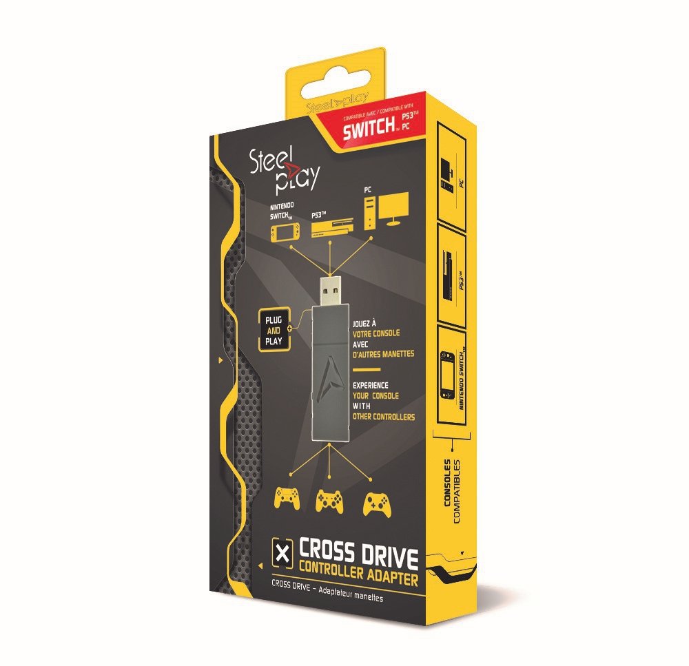 Steelplay - Controller Adapter (Switch/PS3/PC)