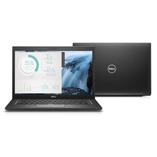 Refurbished DELL LATITUDE 7480 Ultrabook PC - 14" Display - Intel i5-6300U Core i5 2.4GHz CPU - 256GB SSD - 8GB RAM - B Grade - Windows 10 Home Installed AZERTY FRENCH Keyboard
