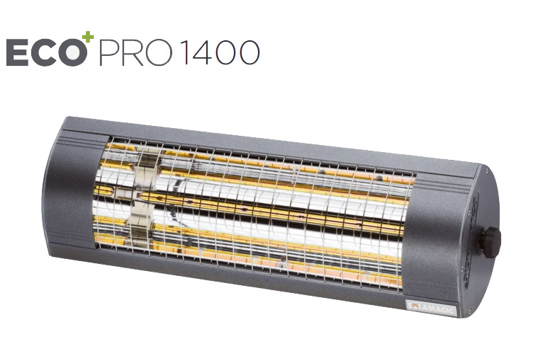 Solamagic -1400 ECO+ PRO Heater Without Switch Antracite