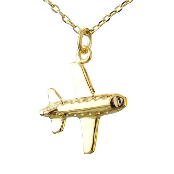 Jewel + The Gang Airplane Necklace