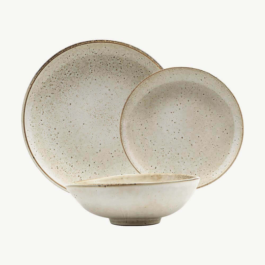 Sherwood 12 Piece Dinnerware Set, Sandstone
