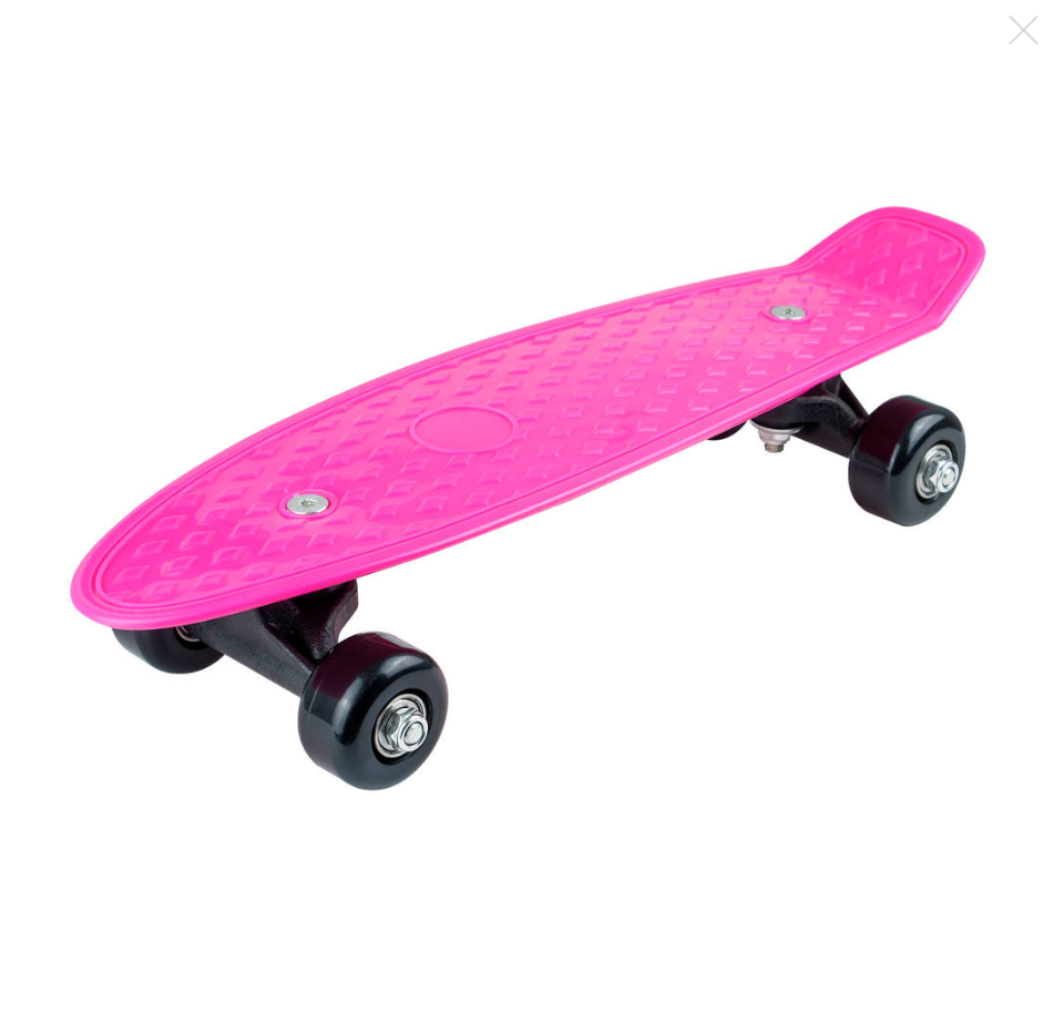 Playfun - Small Skateboard - Pink (6133)