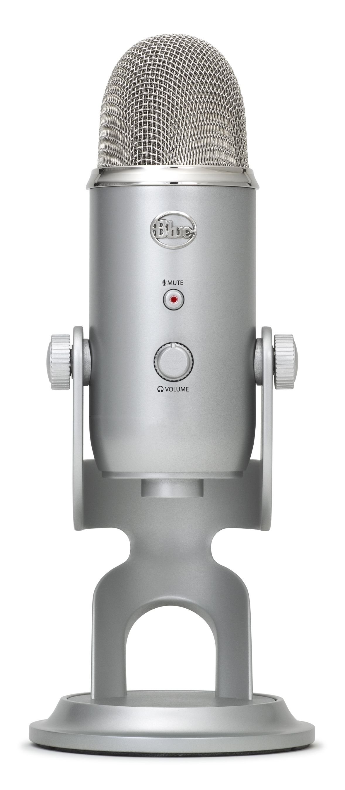 Blue - Microphone Yeti Silver