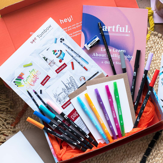 Artful: Let's Learn Calligraphy Box