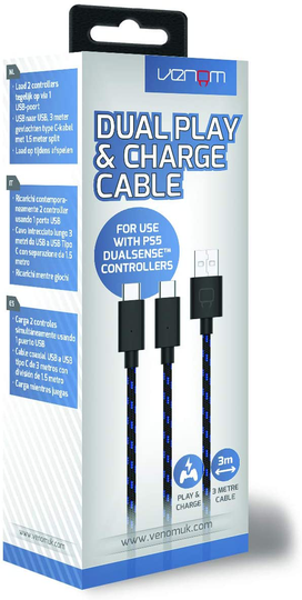 Venom Playstation 5 Play and Charge Cable