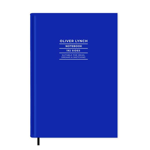Ultramarine Blue Notebook A5 - Personalised