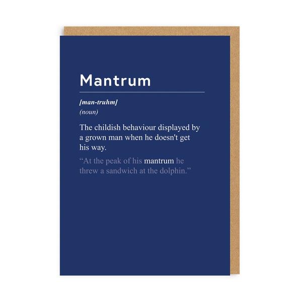 Mantrum Greeting Card