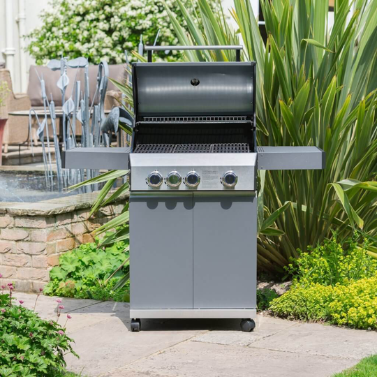 Grillstream Stainless Steel Gas BBQ - 3 Burner