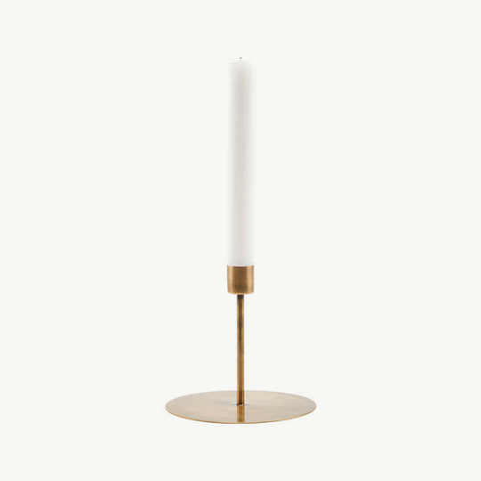 Bovey Candle holder Antique Brass