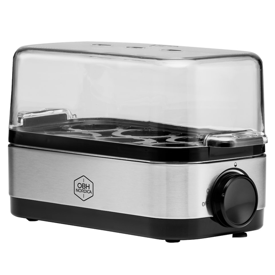 OBH Nordica - Perfect eggs steel egg boiler 1-6 eggs (6731)