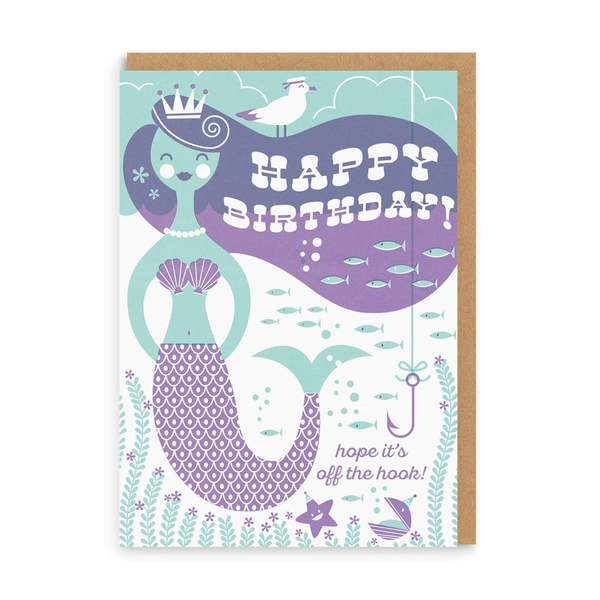 Off The Hook Birthday Greeting Card