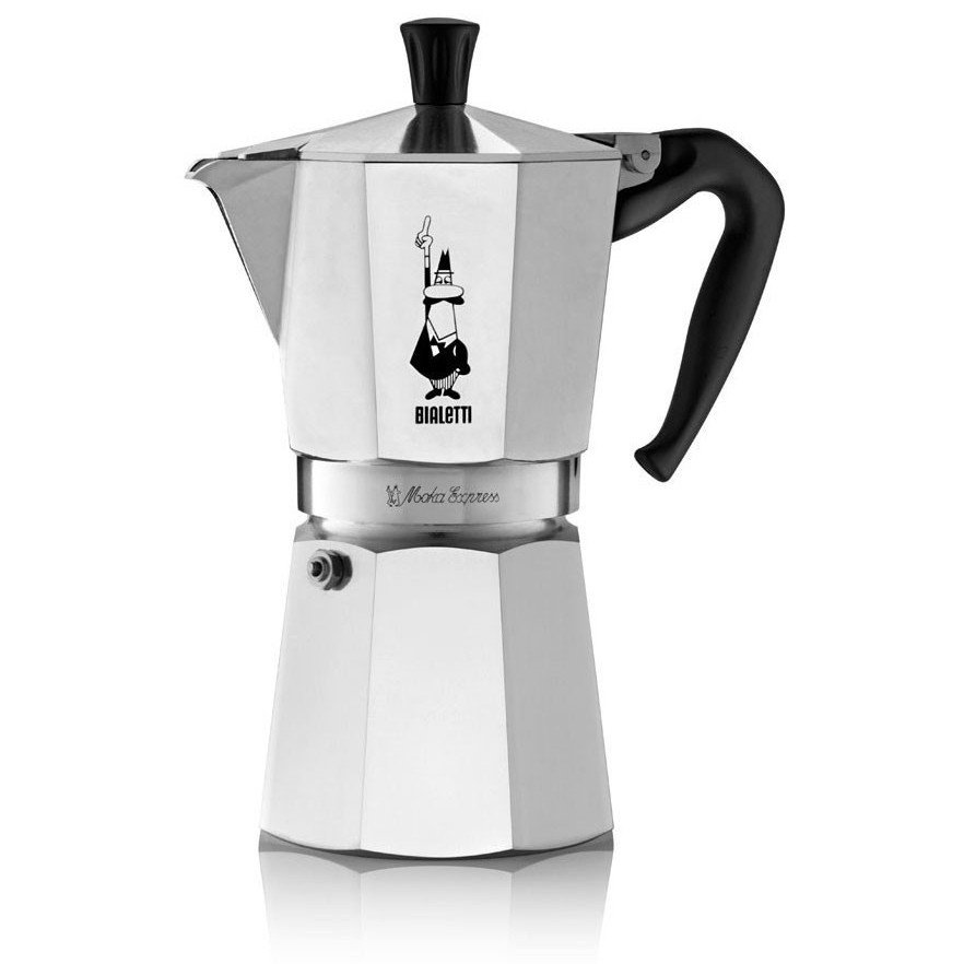 Bialetti - Moka Express - 12 Cups - Silver (1166)