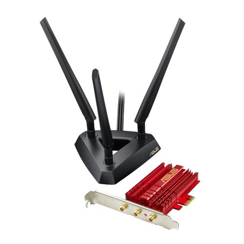 Asus - PCE-AC68 Dual-band Wireless-AC1900 PCI-E Adapter