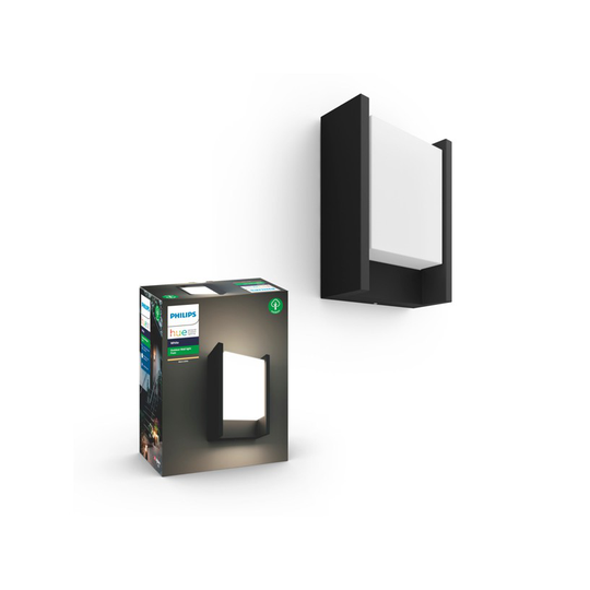 Philips Hue - Fuzo Wall Lantern Outdoor - Warm White