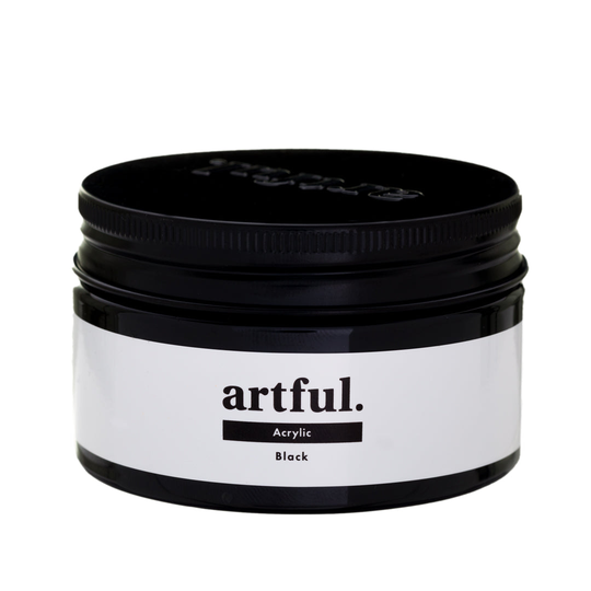 Artful Acrylic Paint 100ml, Black