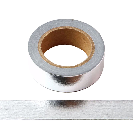 Silver Foil Washi Tape