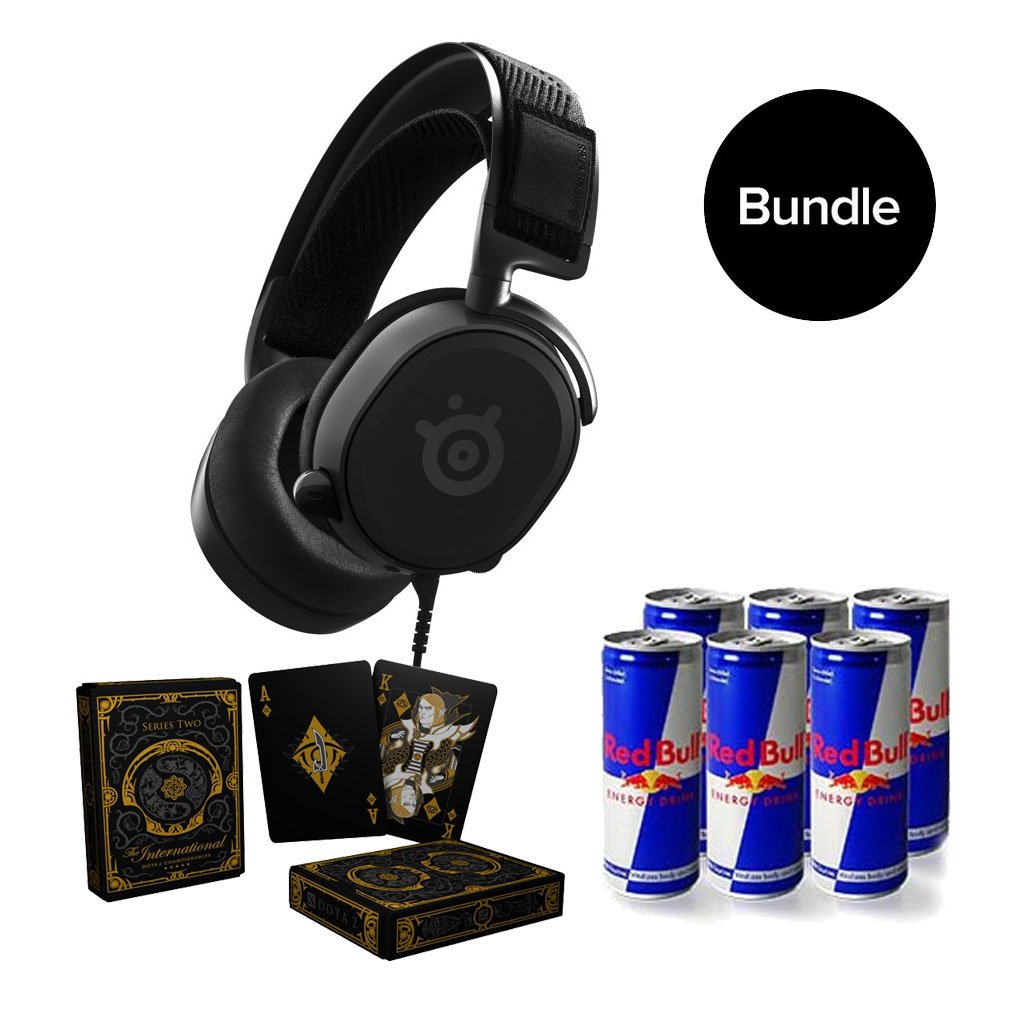 Steelseries - Arctis Prime Headset + Limited Redbull Bundle