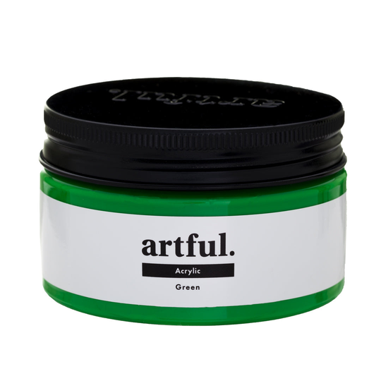 Artful Acrylic Paint 100ml, Green