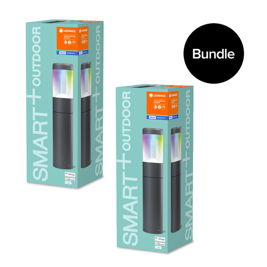 Ledvance - 2xSMART+ Modern Lantern 50cm RGBW - Bluetooth - Bundle