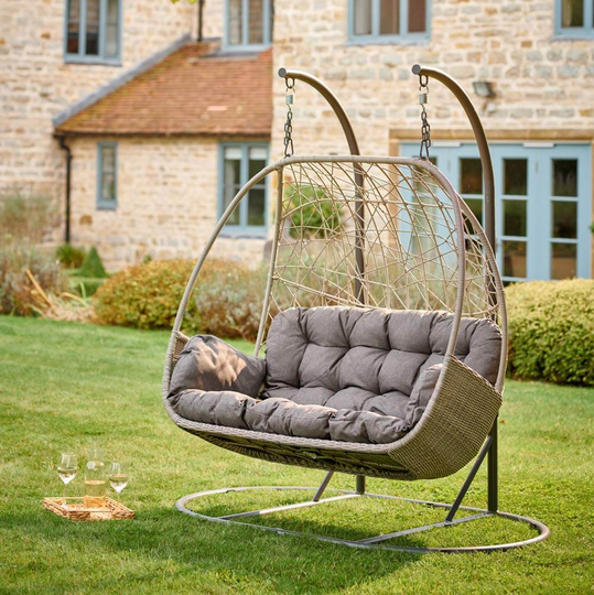 Kettler Palma Double Open Weave Cocoon - Whitewash