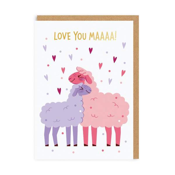 Love You Maaa! Greeting Card