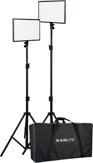 Nanlite - 25 LED 2 LIGHT KIT WITH STAND