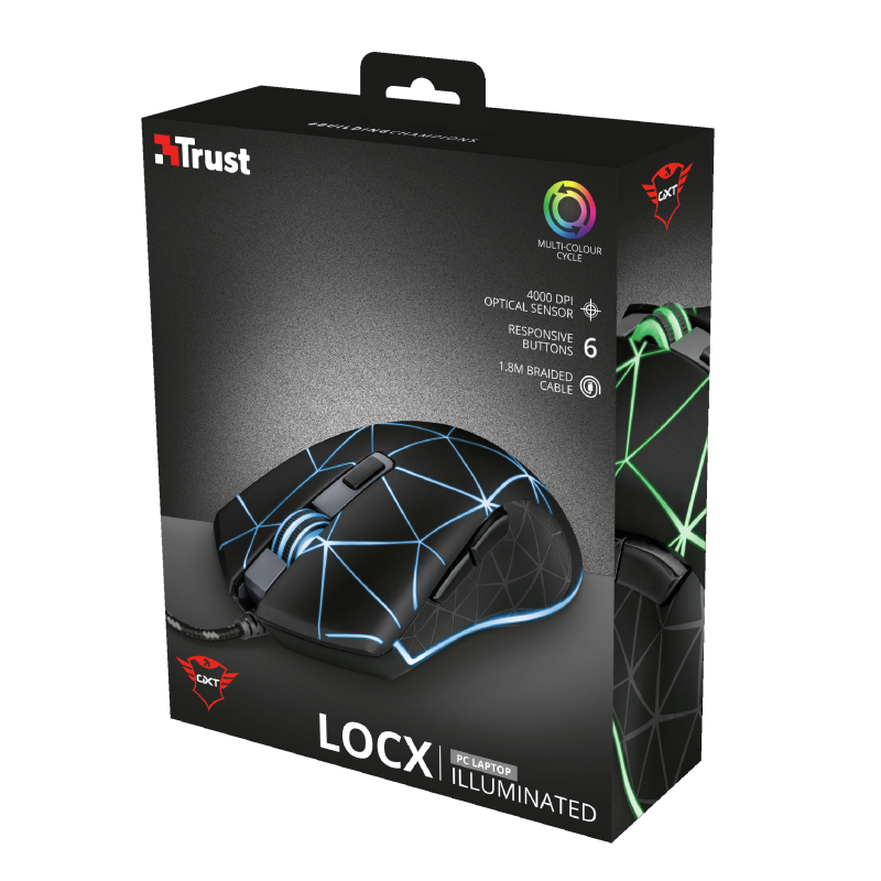 Trust GXT 133 Locx Gaming Mouse