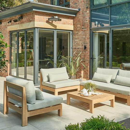 Kettler Beach Low Lounge Corner Set